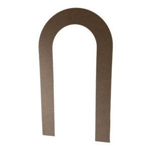 Ścianka do dekoracji gładka łuk
