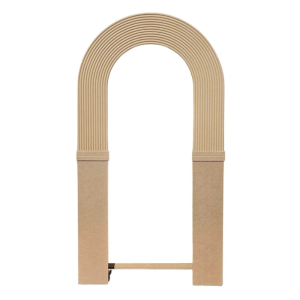 Ścianka ryflowana S10 w kształcie łuku