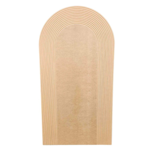 Dekoracyjna ścianka ryflowana półkole