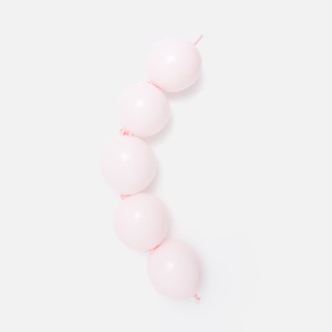 Balony lateksowe linki do girland - Jaśniutki różowy, 6" (15cm) link, 100szt.