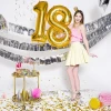 Balon foliowy Cyfra ''1'', 86cm, złoty2.webp