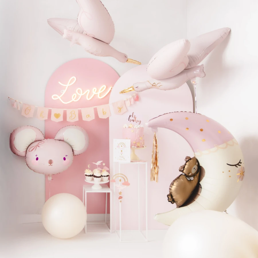 Balon foliowy Miś na księżycu, 80x98 cm, (3).webp