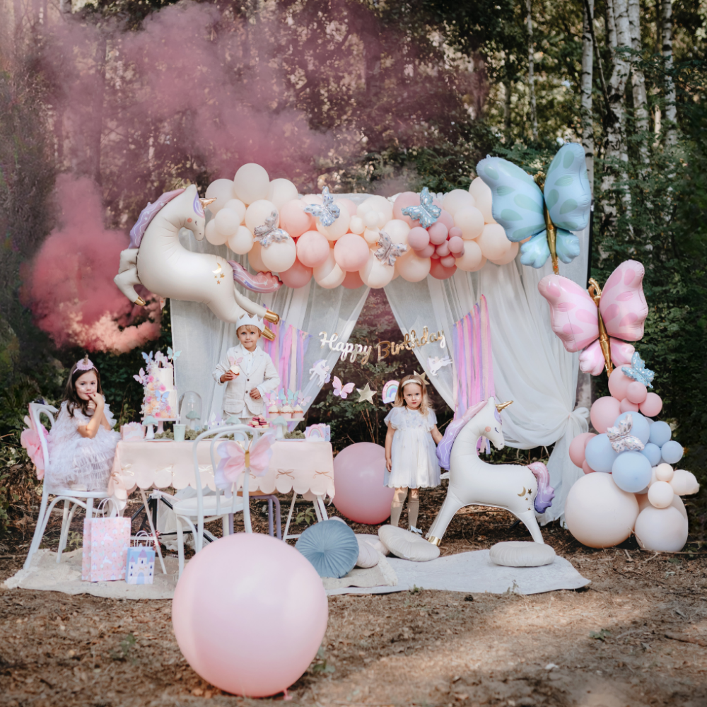 Stojący balon foliowy Jednorożec, 95x86 cm (4).webp