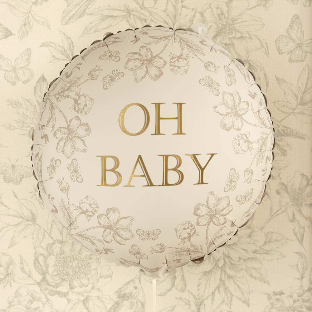 Balon foliowy pastylka Oh Baby, 35x35 cm, mix (3).webp