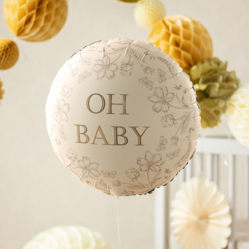 Balon foliowy pastylka Oh Baby, 35x35 cm, mix (2).webp