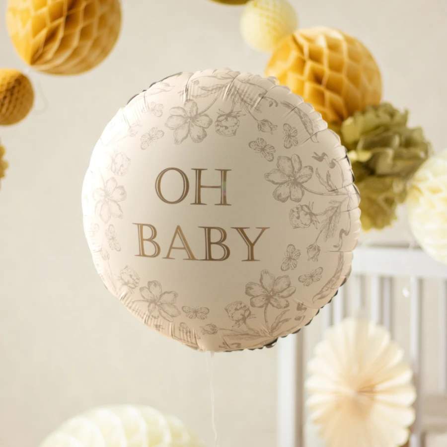 Balon foliowy pastylka Oh Baby, 35x35 cm, mix (2).webp