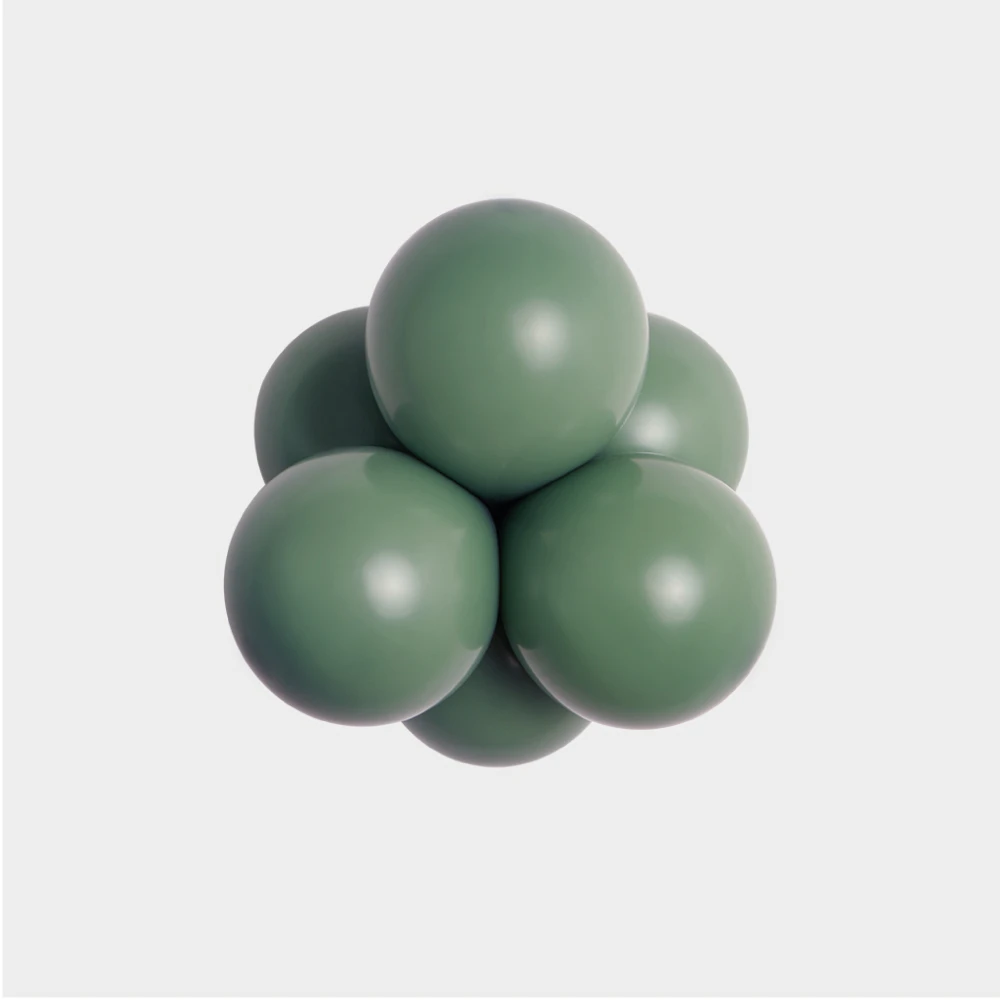avocado balon lateksowy 12cm zielony.webp