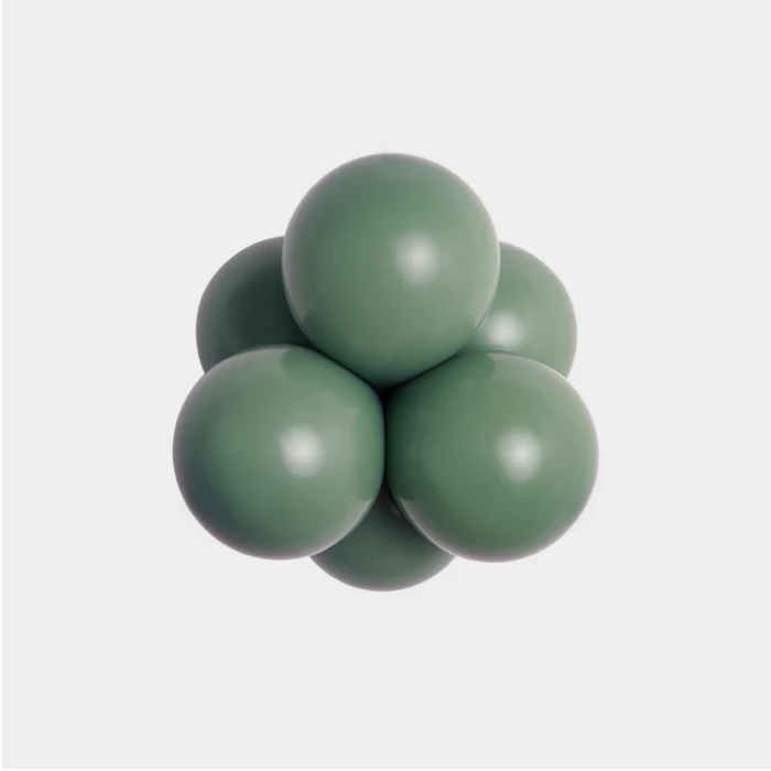 avocado balon lateksowy 12cm zielony.webp