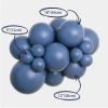 glebia oceanu balon lateksowy girlanda z rozmiarami niebieski.webp