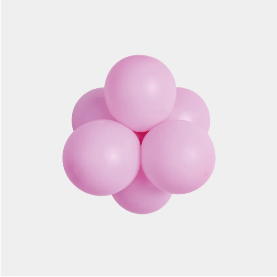 guma balonowa balon lateksowy 12cm różowy.webp