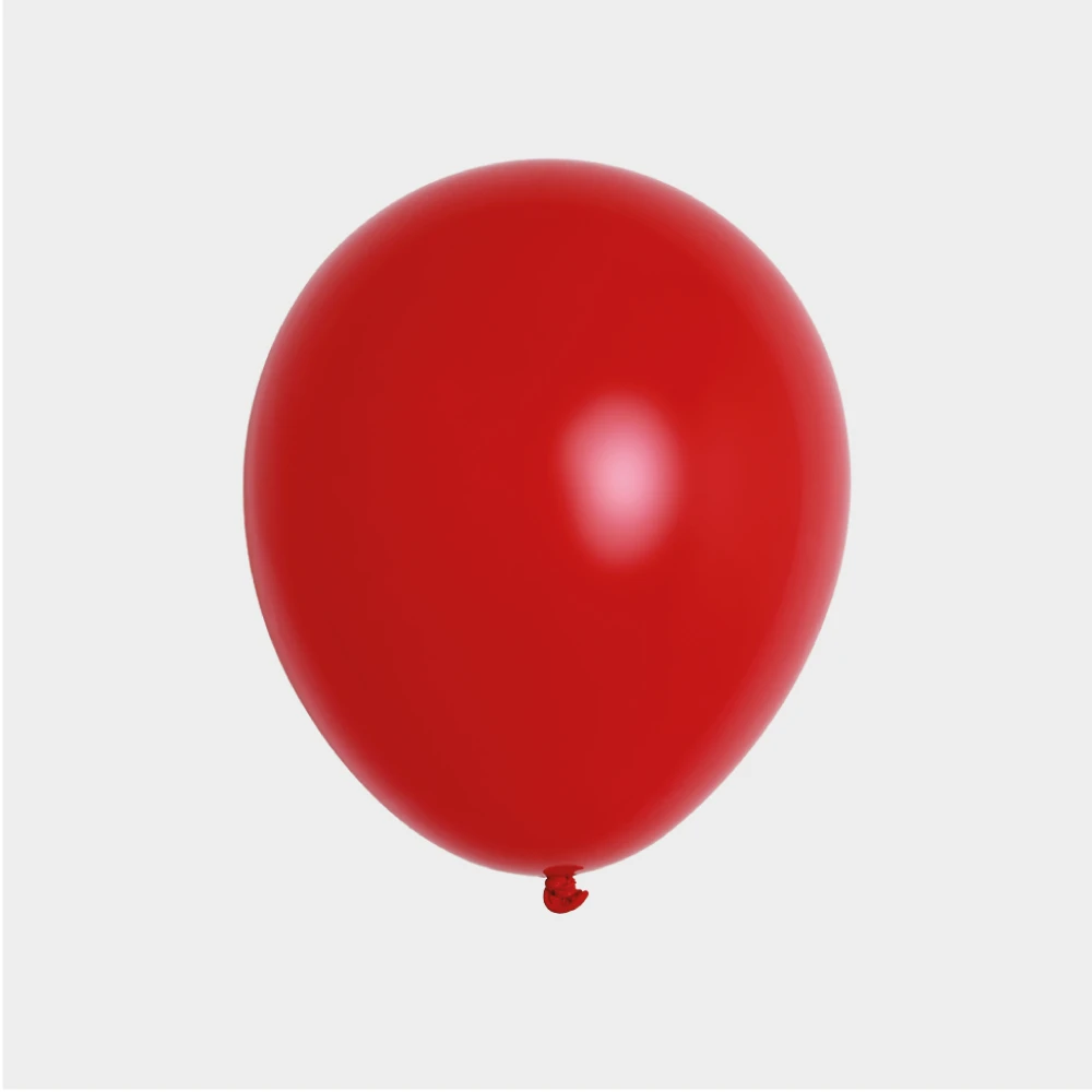 idealny czerwony balon lateksowy 30cm czerwony.webp