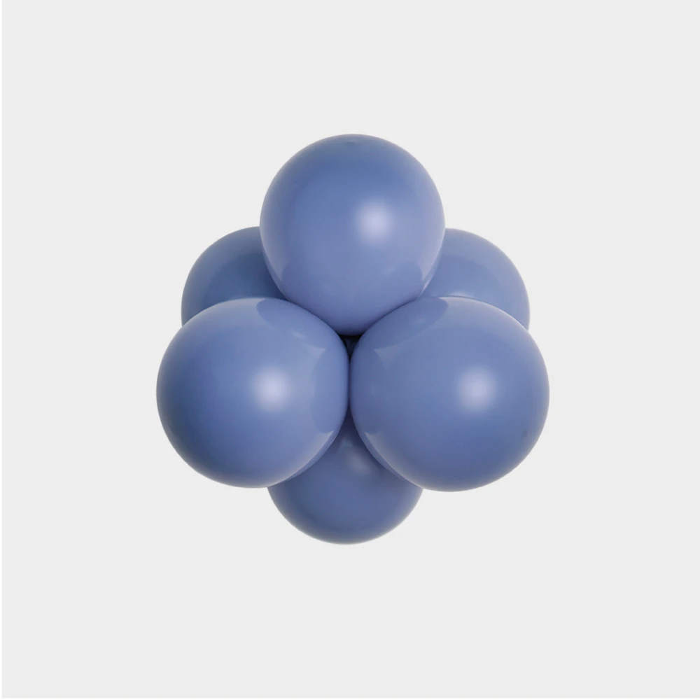 jagodka balon lateksowy 12cm niebieski.webp