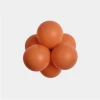 karmelek balon lateksowy 12cm pomarańczowy.webp