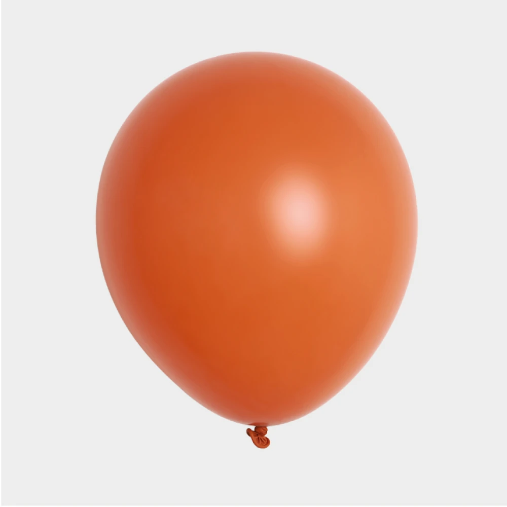karmelek balon lateksowy 46cm pomarańczowy.webp