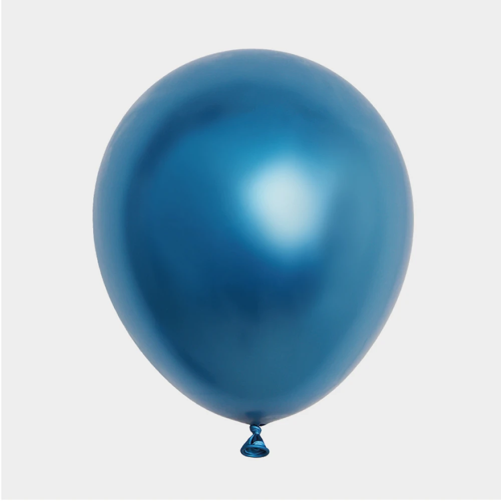 kosmiczny niebieski balon lateksowy 46cm niebieski.webp