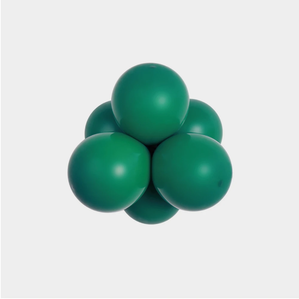 Leśna głębina balon lateksowy 12cm zielony.webp