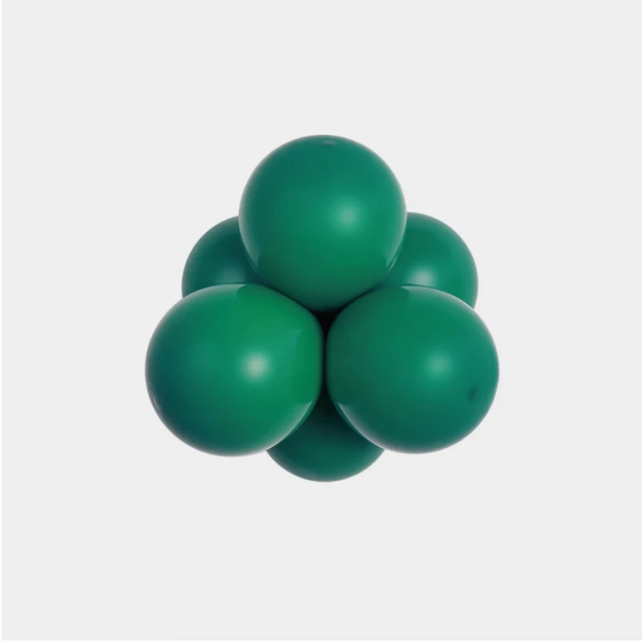 Leśna głębina balon lateksowy 12cm zielony.webp
