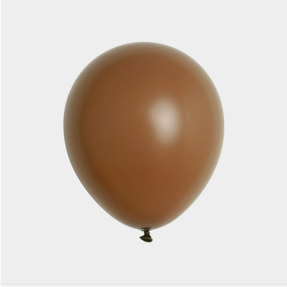 pyszne toffi balon lateksowy 30cm brązowy.webp