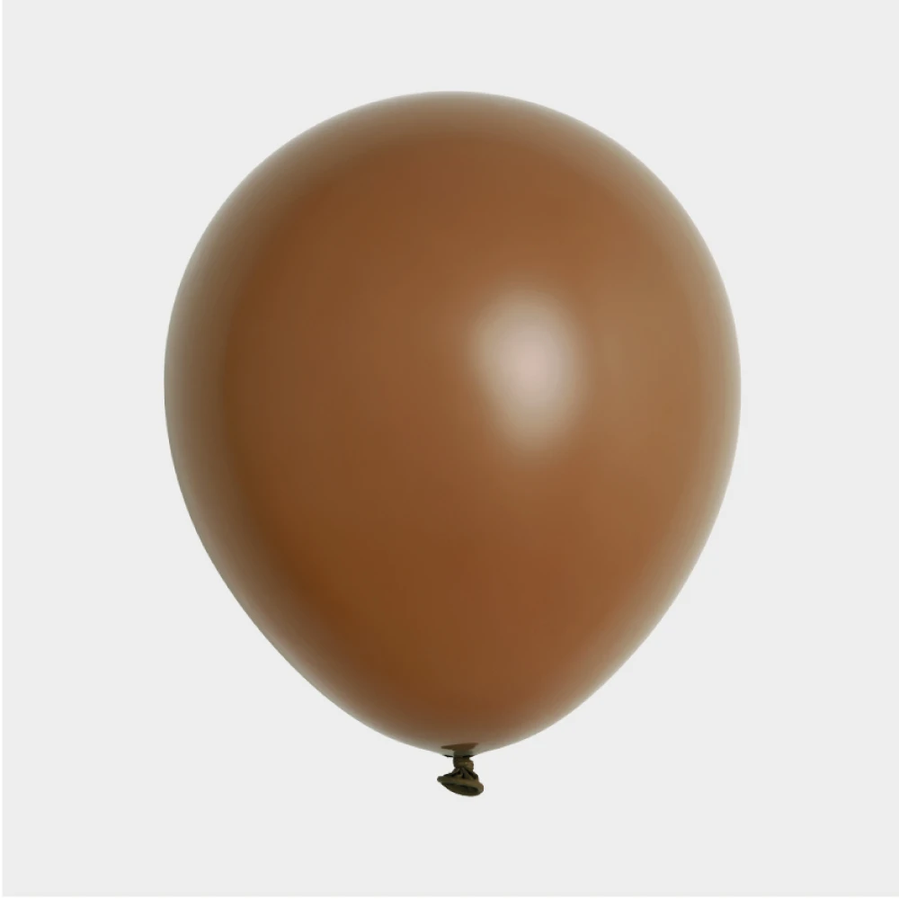 pyszne toffi balon lateksowy 46cm brązowy.webp