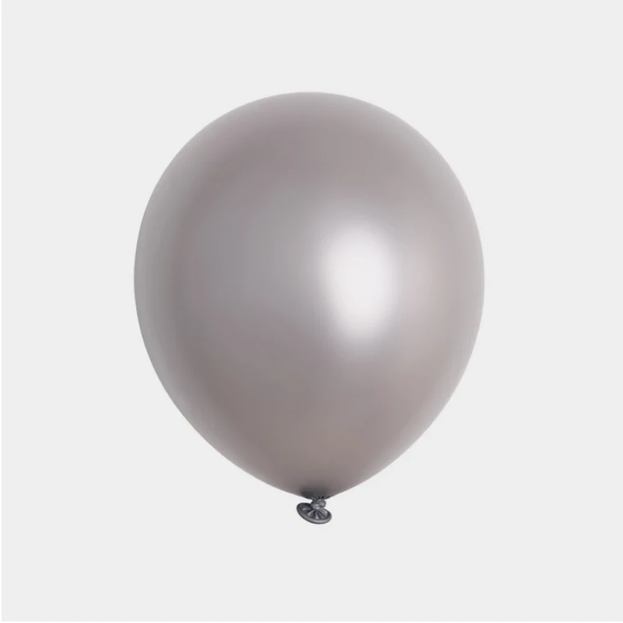 srebrny pyl balon lateksowy 30cm srebrny.webp