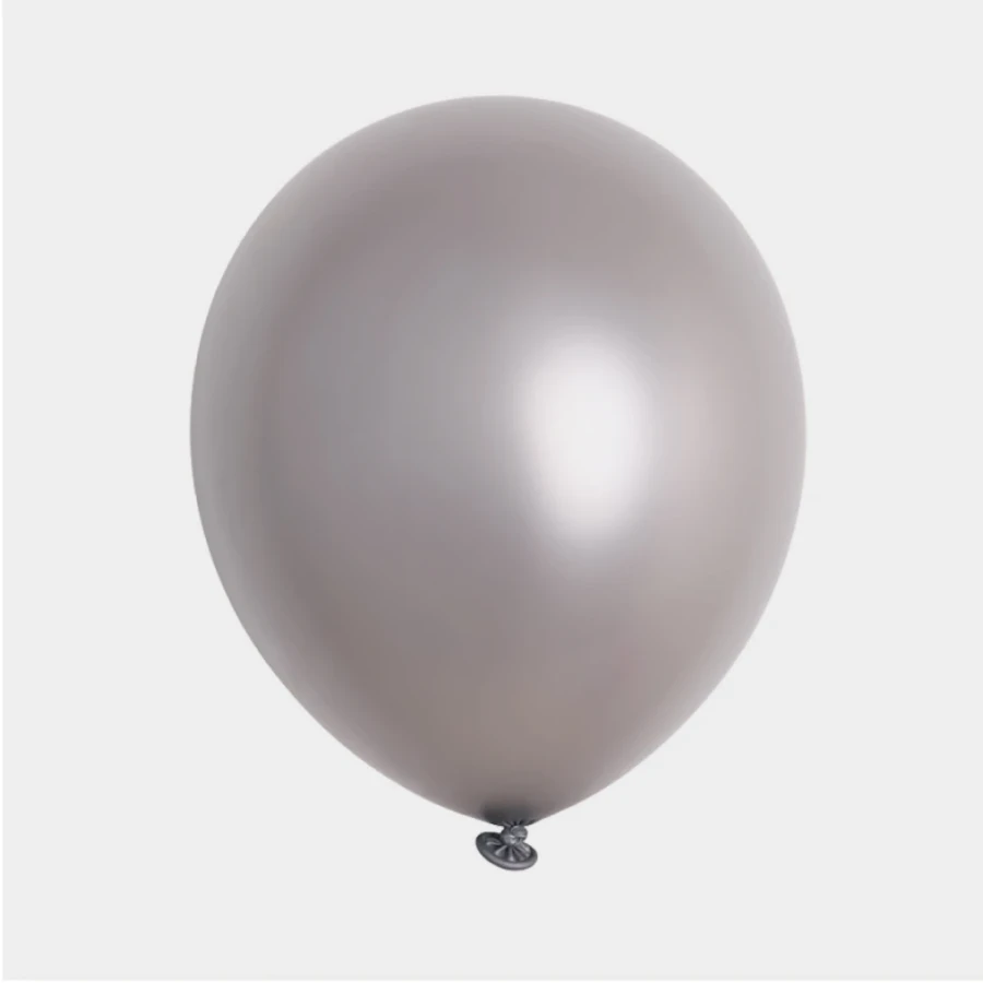 srebrny pyl balon lateksowy 46cm srebrny.webp