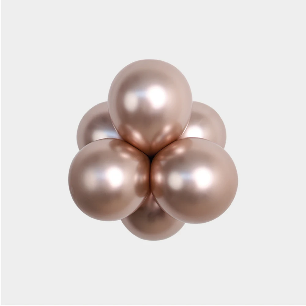 szampanski zloty balon lateksowy 12cm złoty.webp