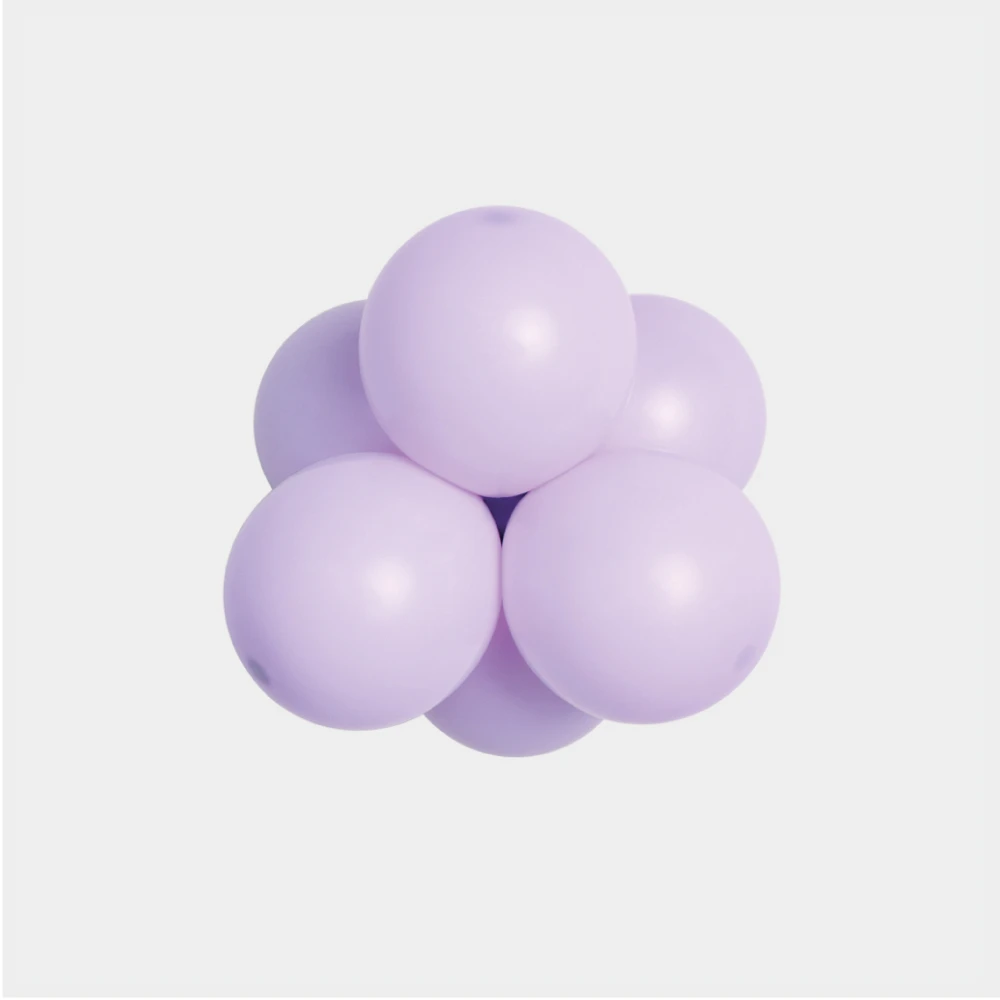 lawendowe pole balon lateksowy 12cm fioletowy.webp
