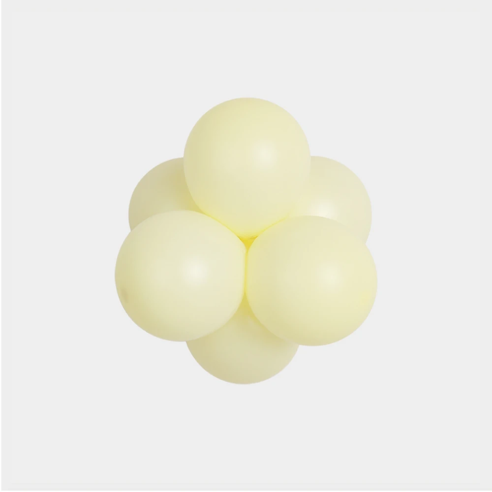 lemoniada balon lateksowy 12cm żółty.webp