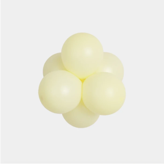 lemoniada balon lateksowy 12cm żółty.webp