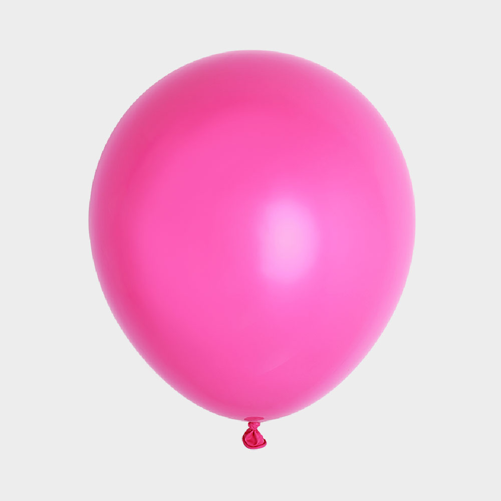 szalona fuksja balon lateksowy 46cm.webp