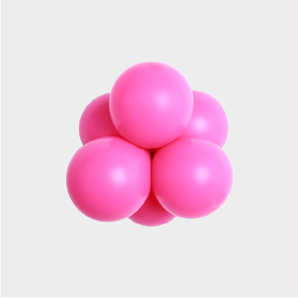 szalona fuksja balon 12cm.webp