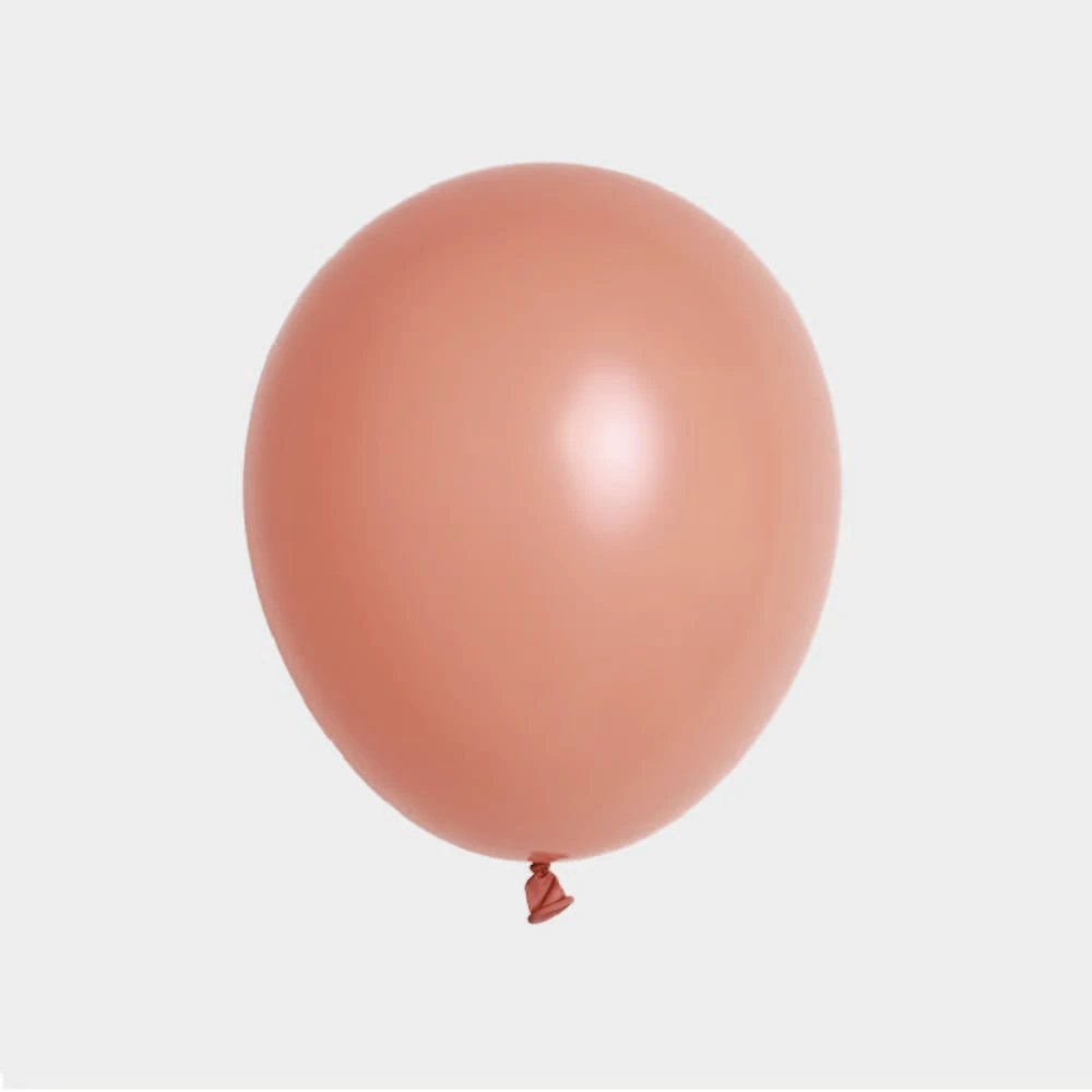 miedziany dzbanek balon lateksowy 30cm różowy .webp
