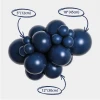 mocny granat balon lateksowy girlanda napis granatowy .webp