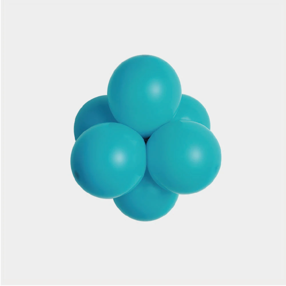 morskie oko balon lateksowy 12cm niebieski .webp