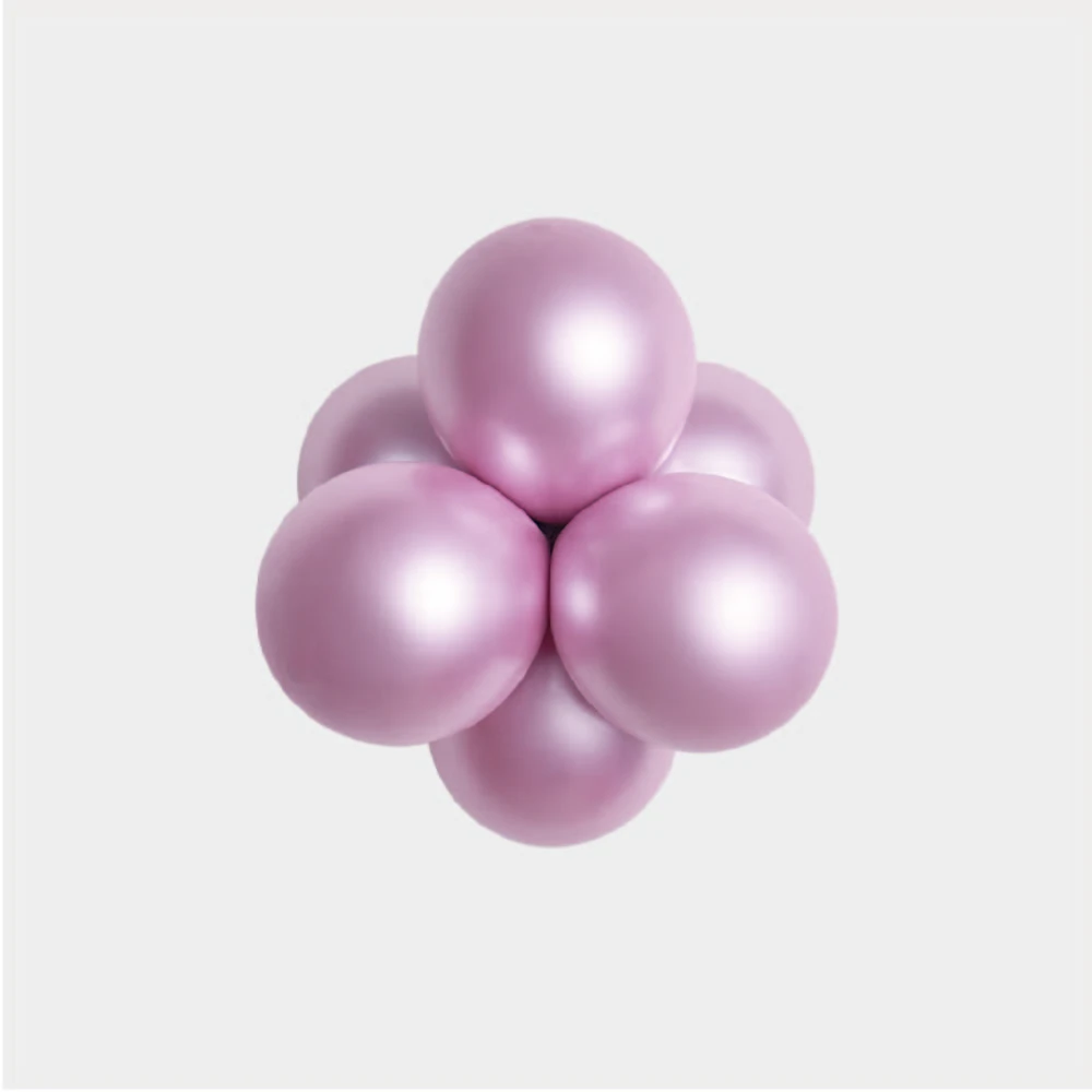 rozowy blask balon lateksowy 12cm różowy.webp