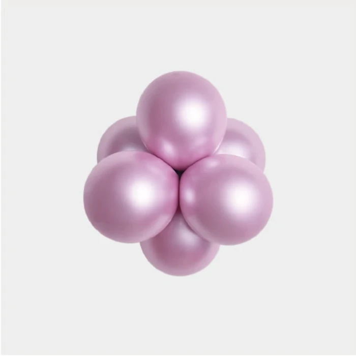 rozowy blask balon lateksowy 12cm różowy.webp