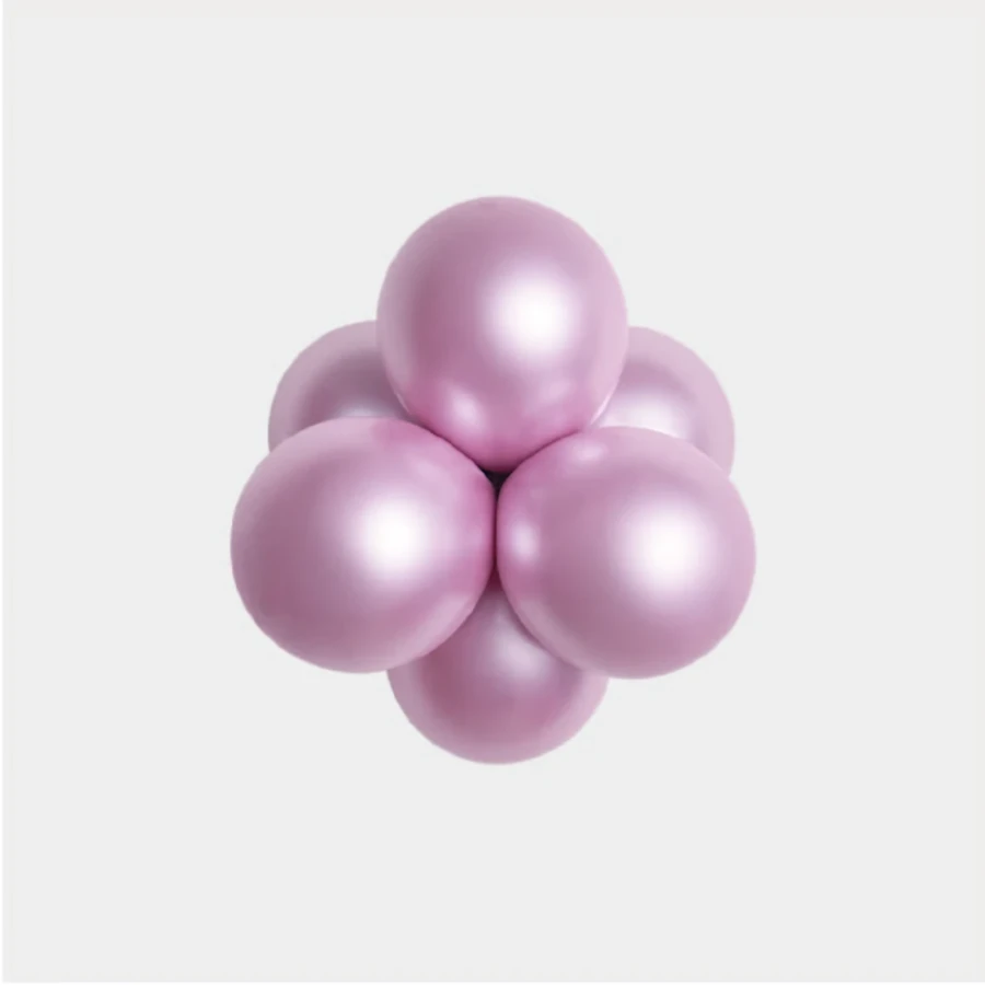 rozowy blask balon lateksowy 12cm różowy.webp