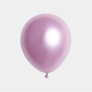 Balony lateksowe chromowane  - Różowy blask, 12" (30cm), 100szt.