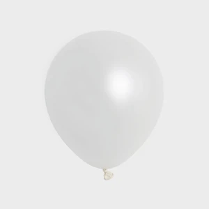 Balony lateksowe - Perłowy biały, 12" (30cm), 100szt.