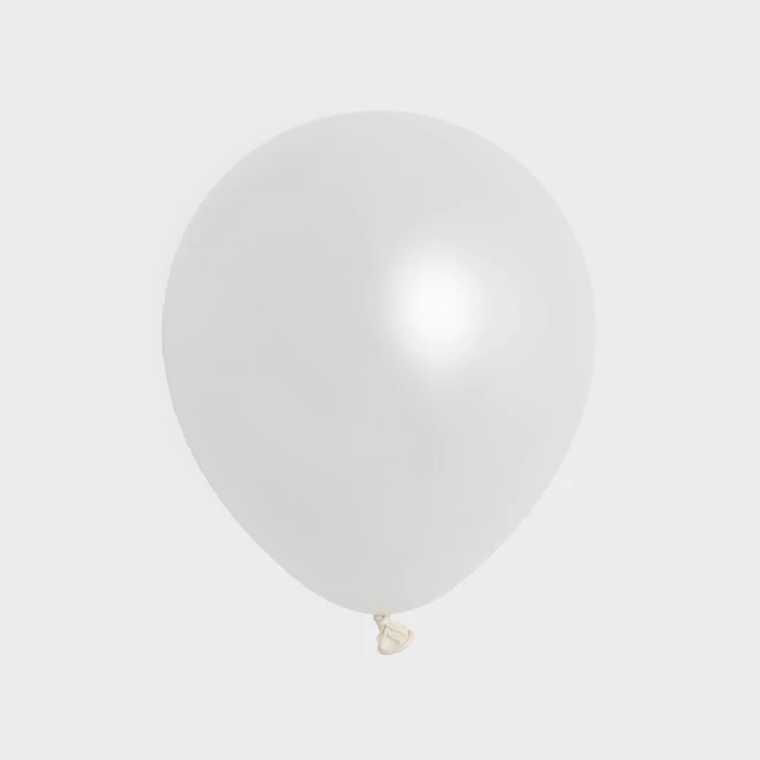 balony lateksowe - perłowy biały 12" 30cm