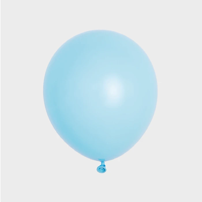 balon latekswoy bobaskowy niebieski 12" 30cm