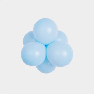 Balony lateksowe - Błękitna Chmurka, 5" (12cm), 100szt.