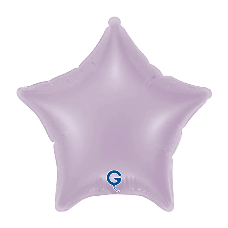 Balon foliowy Gwiazdka 18" (45 cm) Liliowa