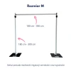 Stelaż regulowany rozmiar M Pipe and Drape