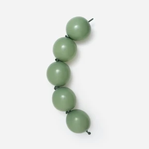 Balony lateksowe linki do girland - Avocado, 6" (15cm) link, 100szt.