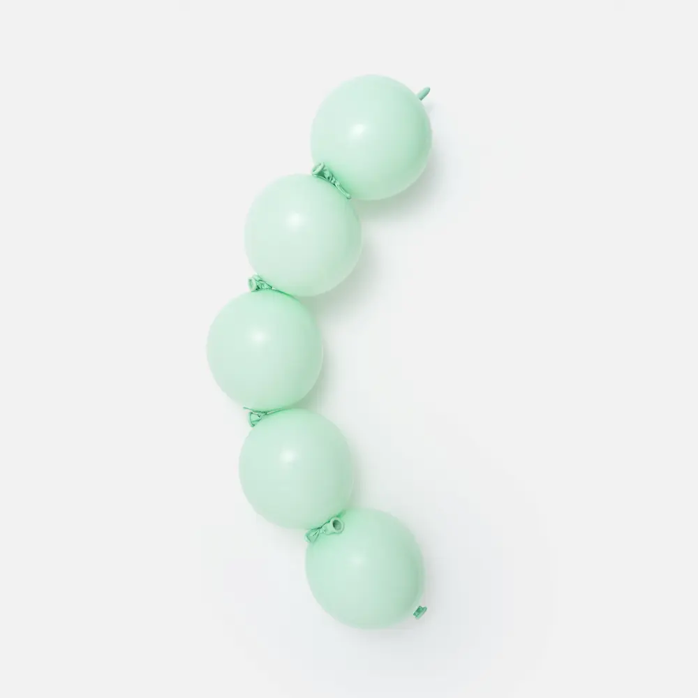 Balony lateksowe linki do girland - Czuję miętę, 6"