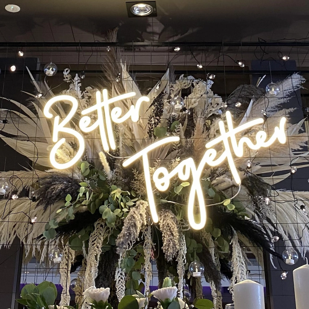 Napis led- Better Together