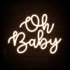 Napis led - Oh baby