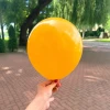 Balony lateksowe - Musztardowe