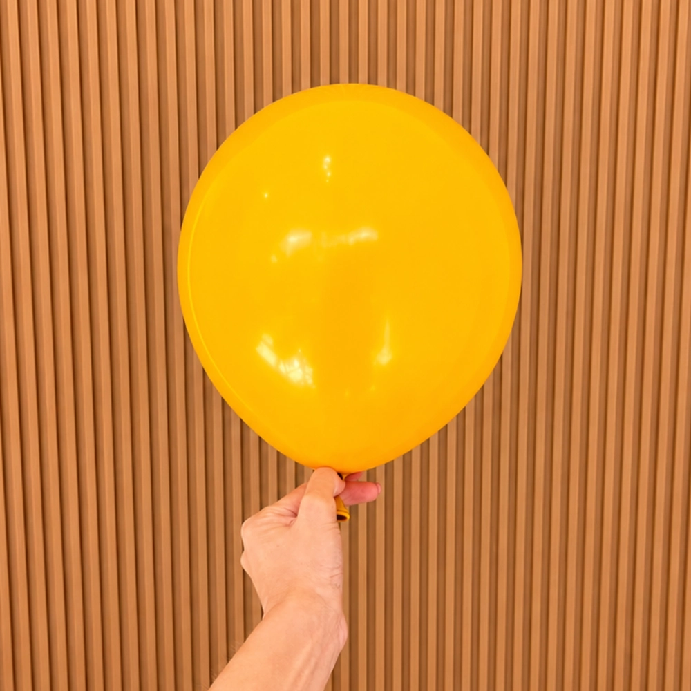 balony, żółte, pomarańczowe